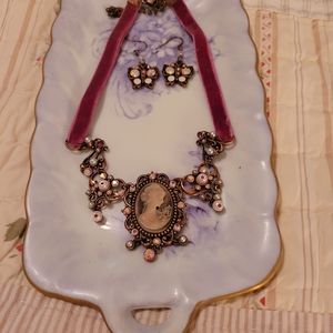 Vintage Necklace & Earrings